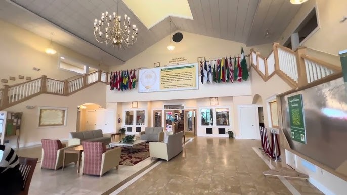 Recreation facility interior